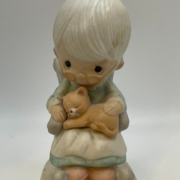 Precious Moments Figurine The Purr-fect Grandma - Picture 1 of 5